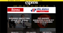 Desktop Screenshot of alanyaexpress.com